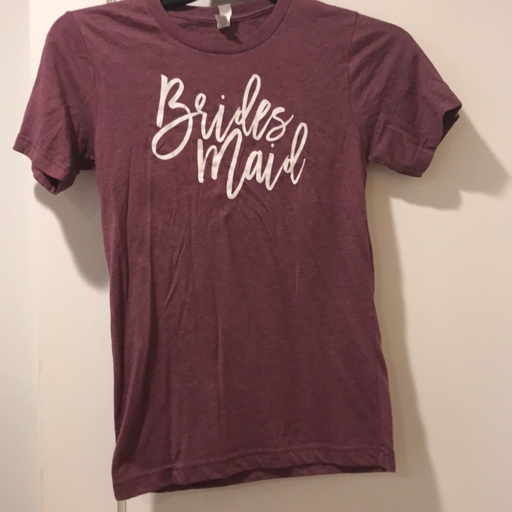 Bridesmaid teeshirt